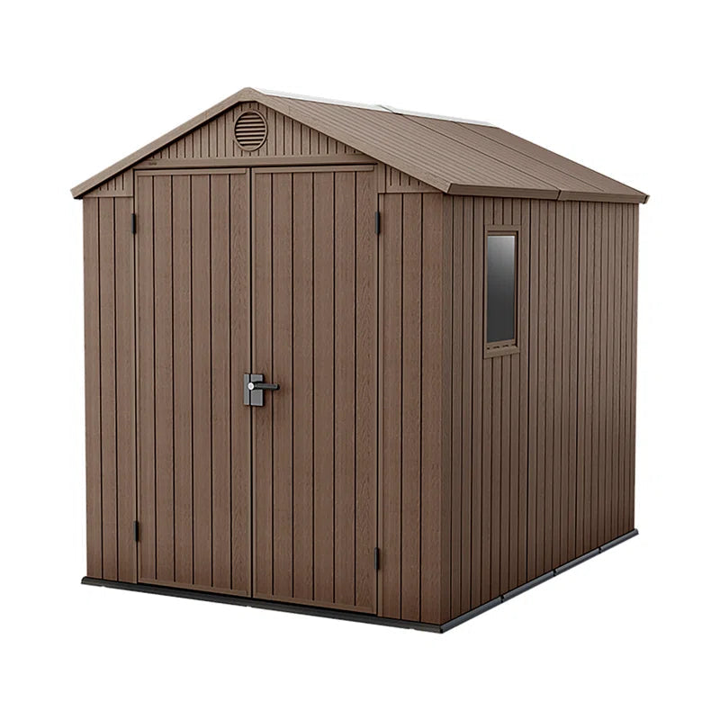 6 Ft. W X 8 Ft. D Apex Outdoor Garden Shed