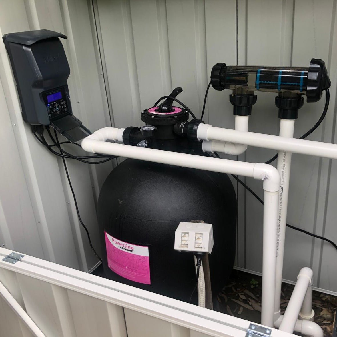 1.5m x 0.97m Pool Pump Shed