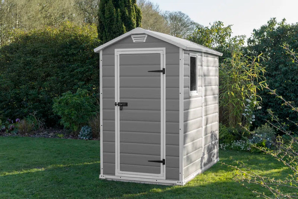 4 Ft. W X 6 Ft. D Apex Outdoor Garden Shed