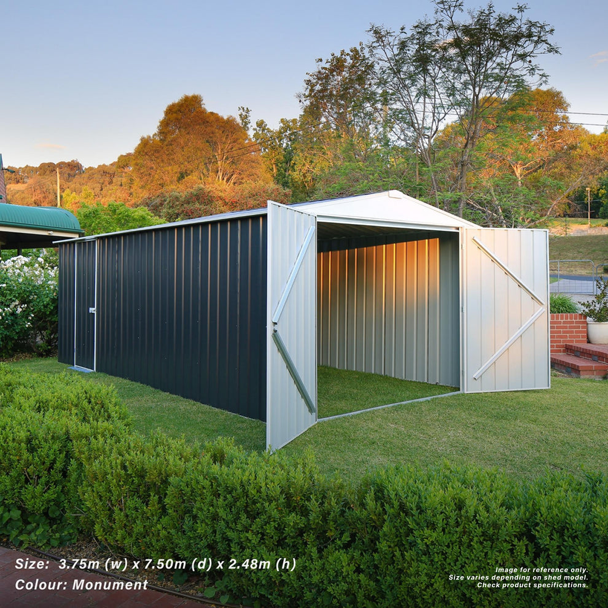 3m x 7.5m Garage Shed