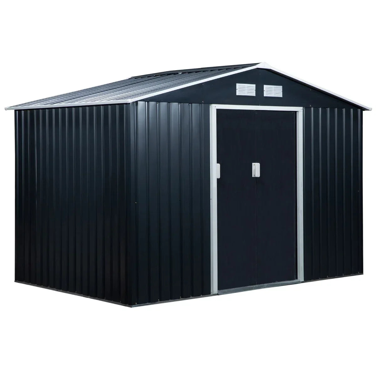 9 Ft. W X 6 Ft. D Metal Garden Shed