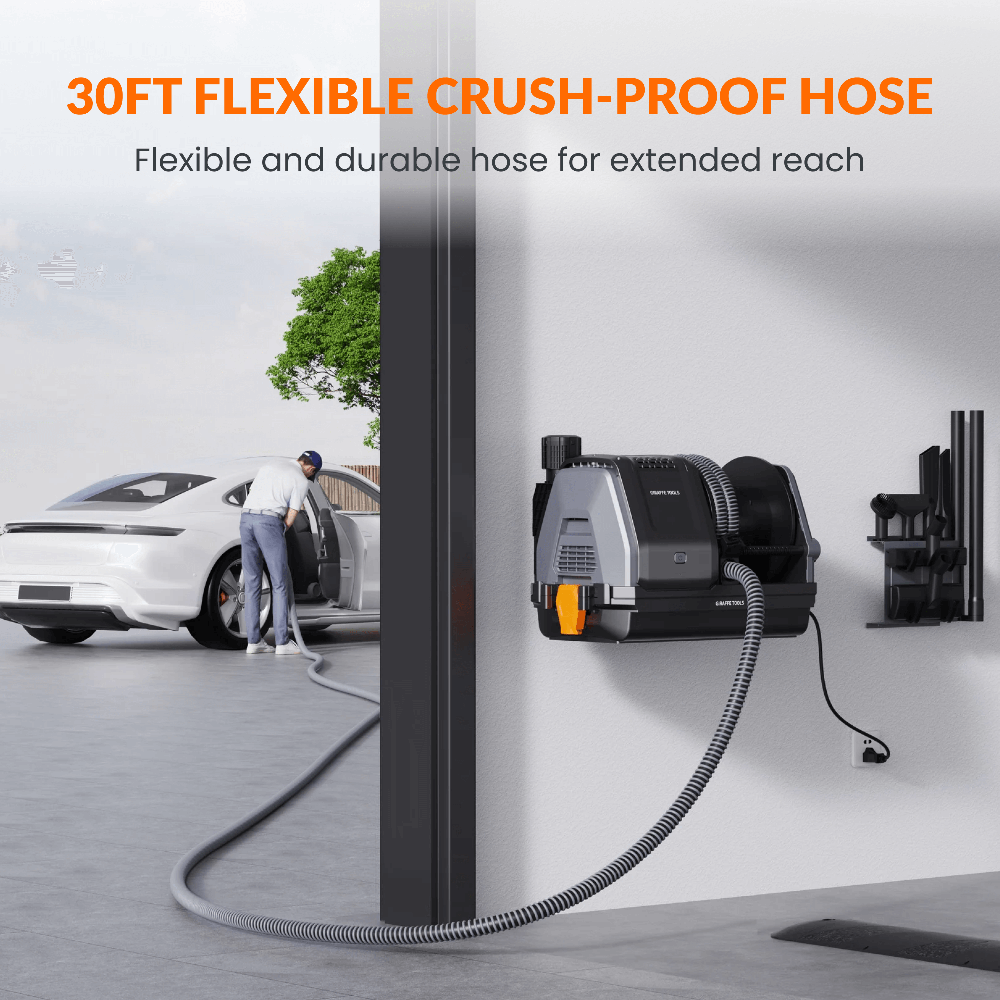 Grandstorm Retractable Vacuum Cleaner