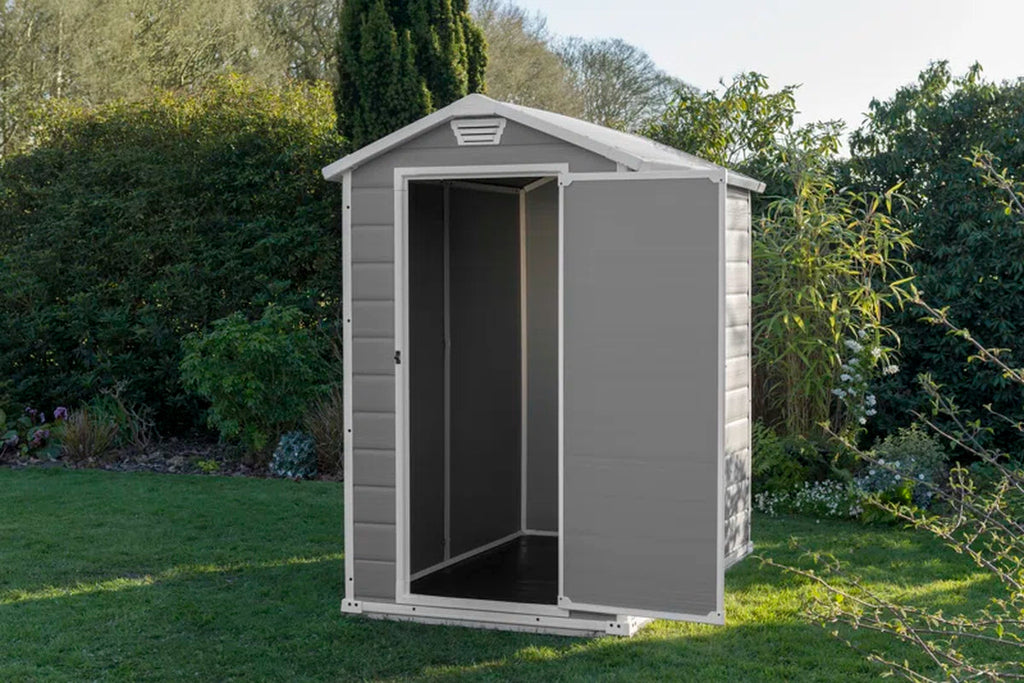 4 Ft. W X 6 Ft. D Apex Outdoor Garden Shed
