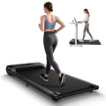 Compact Walking Pad Treadmill with Quiet Motor, Remote Control & LED Display