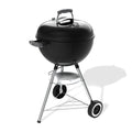 47cm Charcoal Kettle BBQ Grill with Lid Thermometer & One-Touch Cleaning System