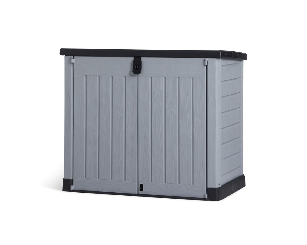 Large Outdoor Garden Storage Shed with Lockable Doors & Weatherproof Design