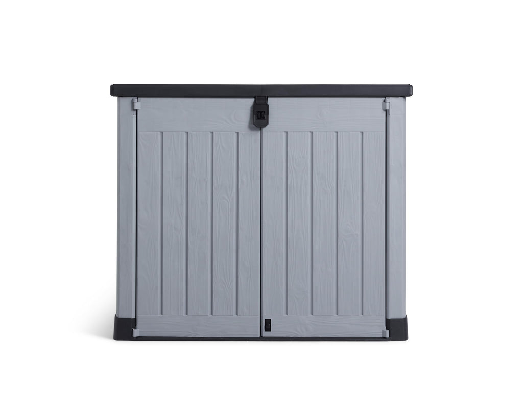 Large Outdoor Garden Storage Shed with Lockable Doors & Weatherproof Design
