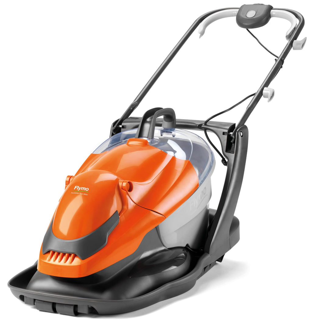 1800W Hover Lawn Mower with 36cm Cutting Width & 26L Grass Box