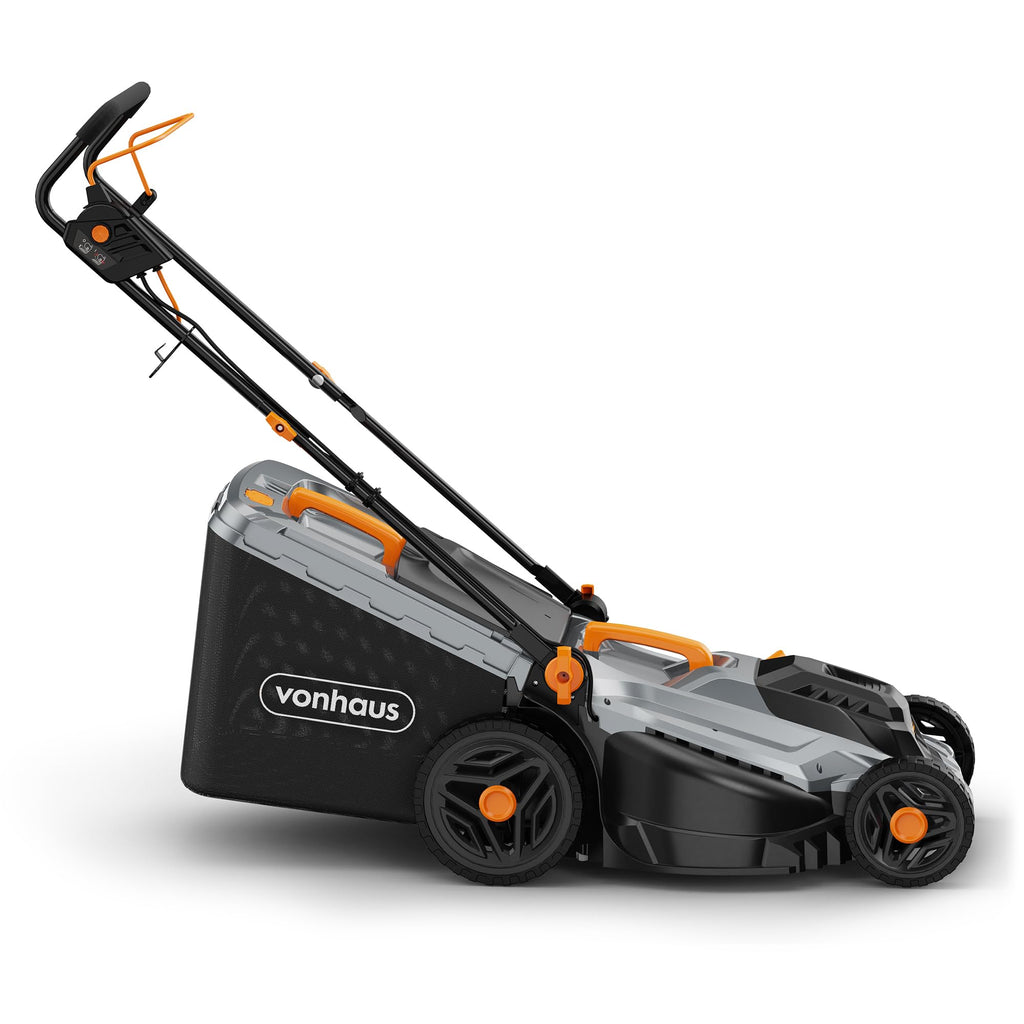 1600W Electric Lawn Mower with 42L Collection Bag & Adjustable Cutting Heights