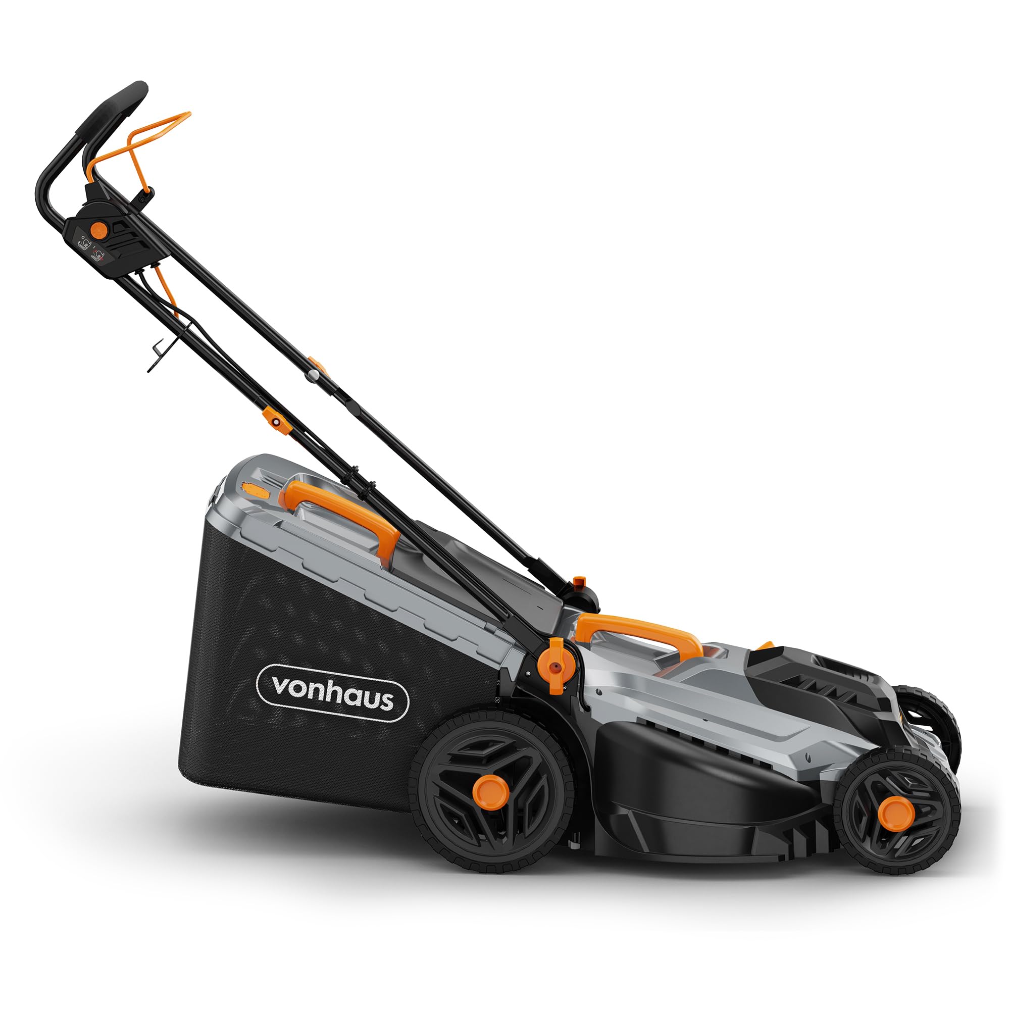 1600W Electric Lawn Mower with 42L Collection Bag & Adjustable Cutting Heights
