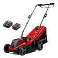 18V Cordless Lawn Mower with Brushless Motor, Battery & Adjustable Cutting Heights