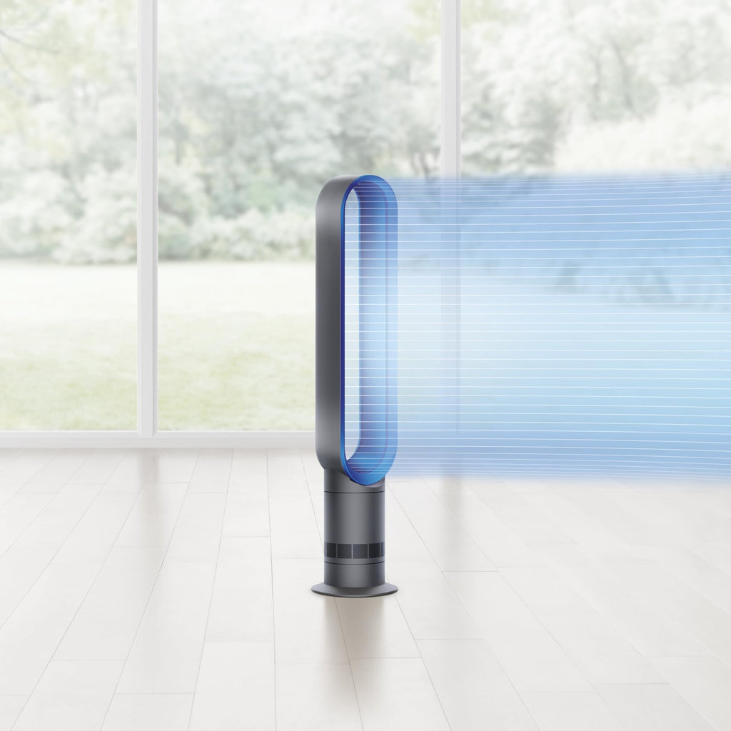 Dyson Cool AM07 Bladeless Tower Fan - Powerful Air Multiplier Cooling For Large Rooms