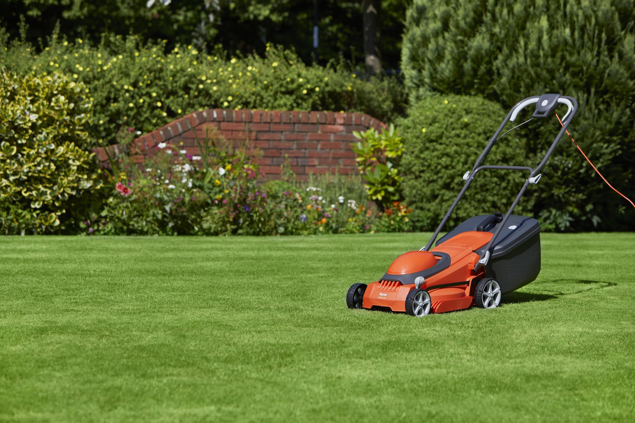 1600W Electric Lawn Mower with Rear Roller & 45L Grass Collection Box