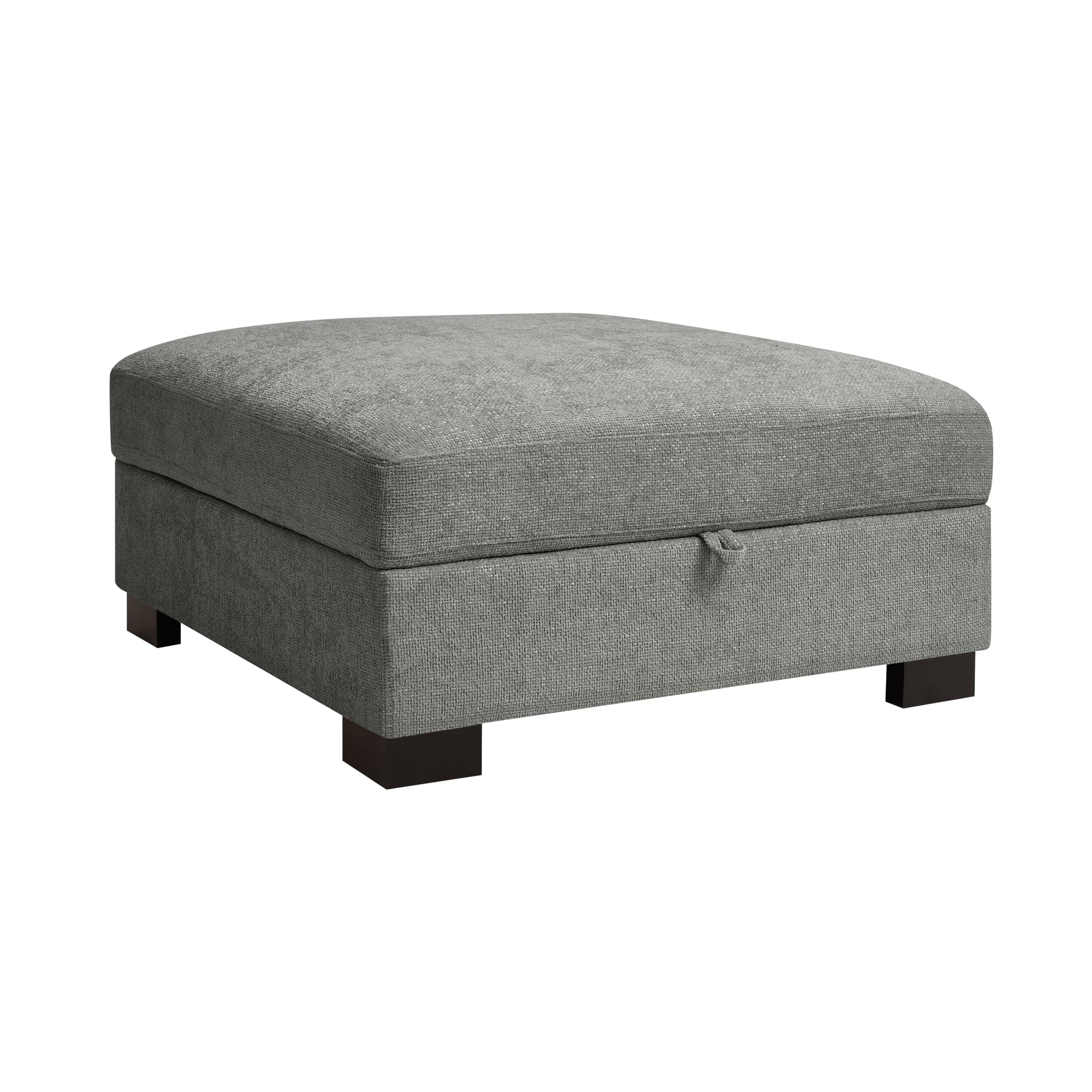 Large Corner Sofa, Left or Right Hand Corner Sofa, Couch in Upholstered Teddy Jumbo Cord or Chenille Fabric, L Shaped Sofas with Optional Footstool (Sage Green Chenille, Left Hand Facing)