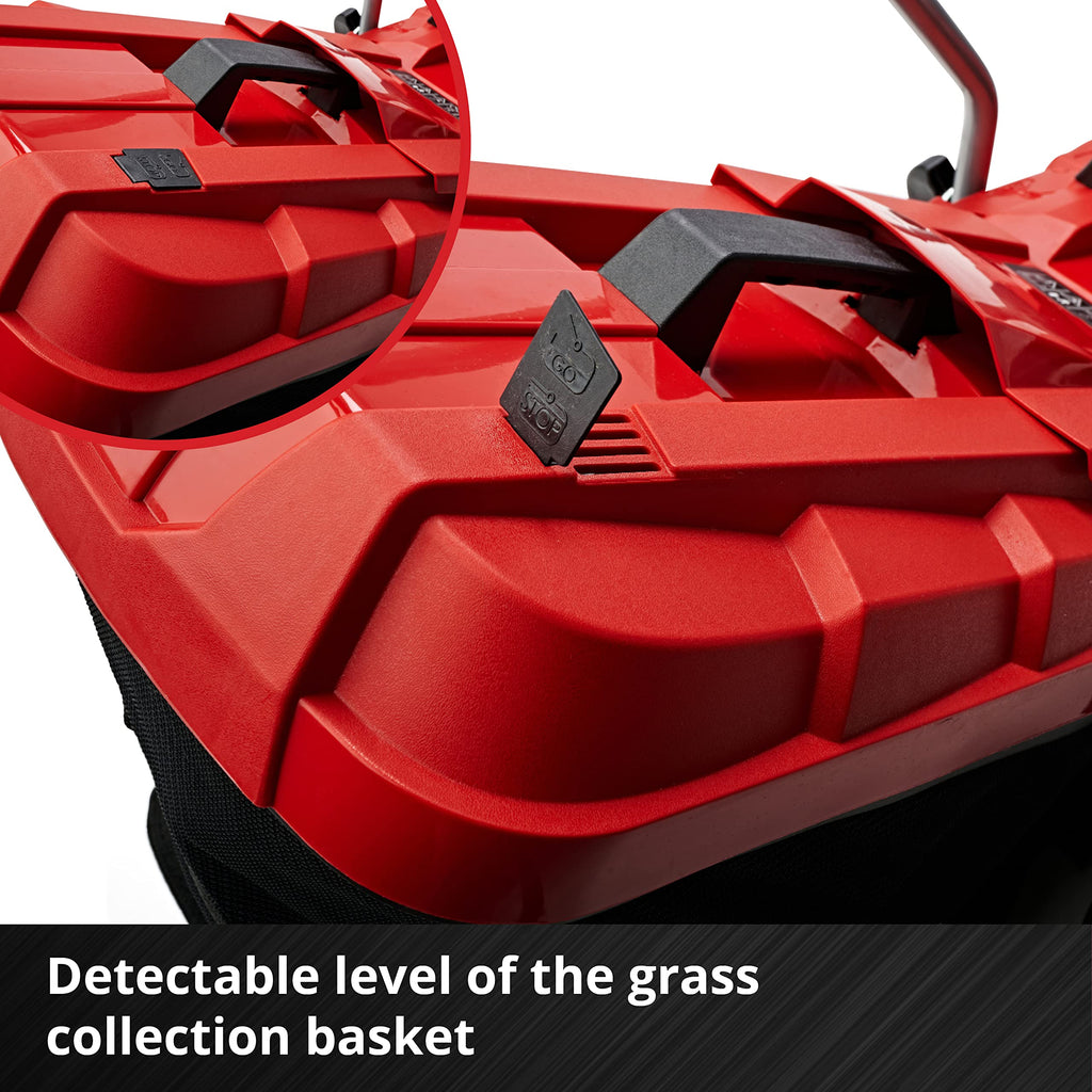 18V Cordless Lawn Mower with Brushless Motor, Battery & Adjustable Cutting Heights