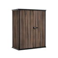 1400L Outdoor Storage Cabinet with Shelves & Weatherproof Vertical Design