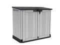880L Outdoor Garden Storage Shed with Lockable Doors & Weatherproof Design