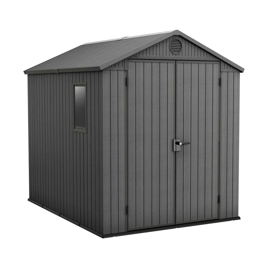 6 Ft. W X 8 Ft. D Apex Outdoor Garden Shed