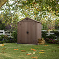 6 Ft. W X 4 Ft. D Double Door Apex Outdoor Garden Shed