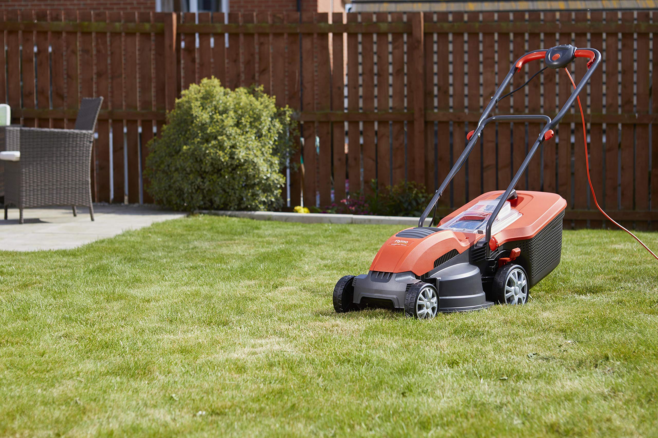 1500W Electric Lawn Mower with 36cm Cutting Width & 40L Grass Box