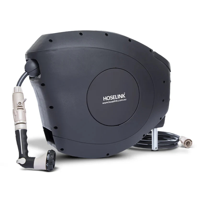 Classic Retractable Hose Reel - Charcoal