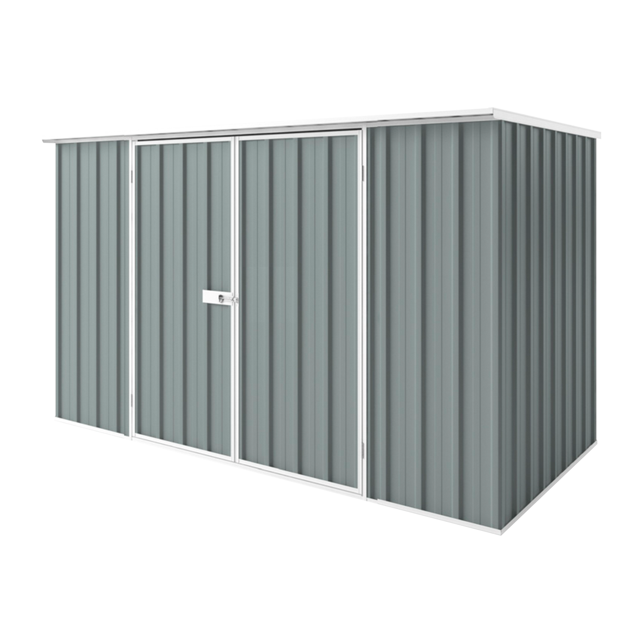 3m x 1.5m Flat Roof Garden Shed