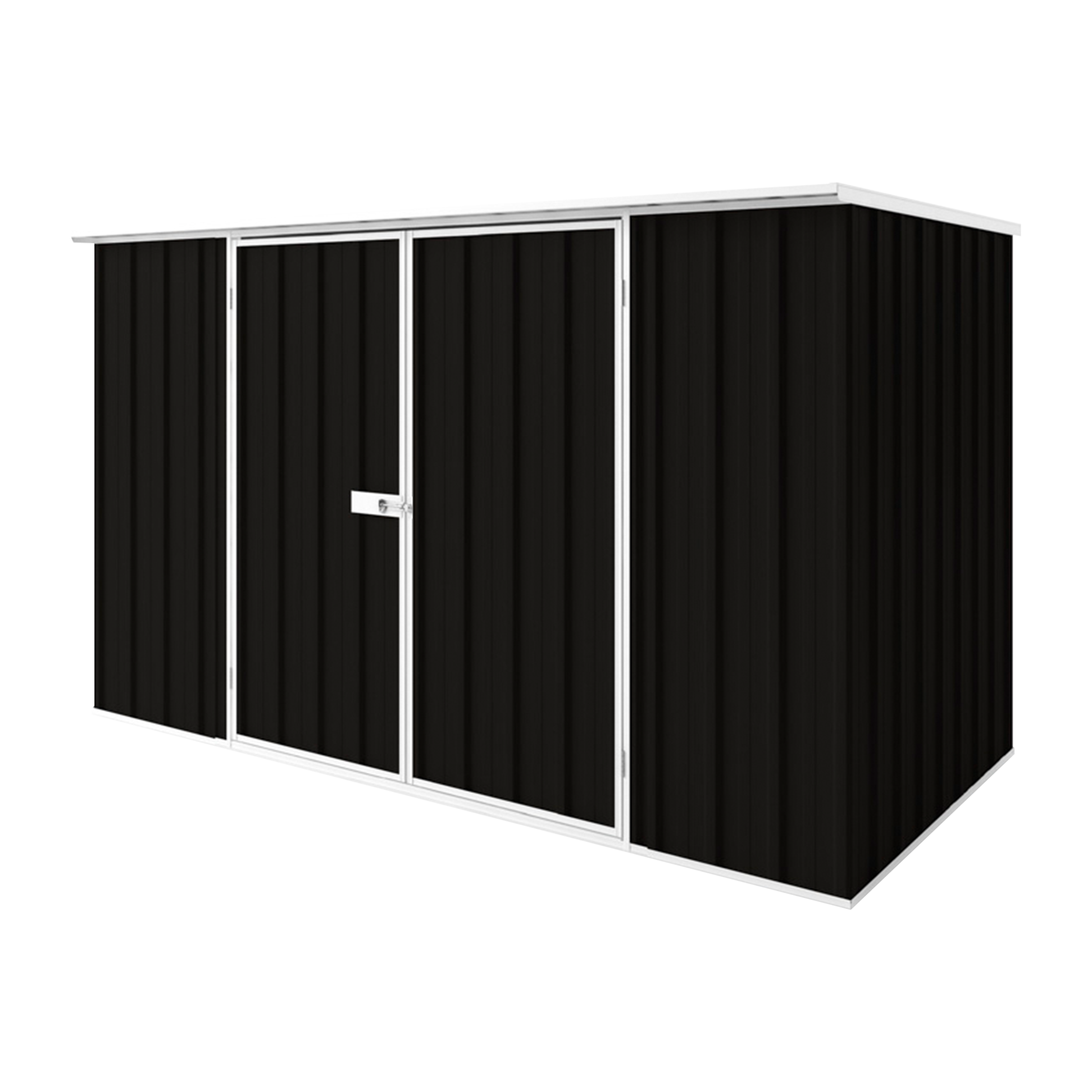 3m x 1.5m Flat Roof Garden Shed