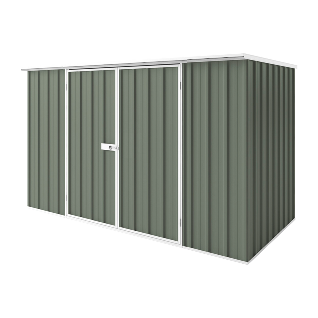 3m x 1.5m Flat Roof Garden Shed