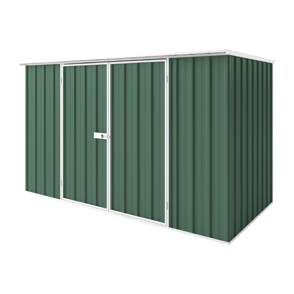 3m x 1.5m Flat Roof Garden Shed