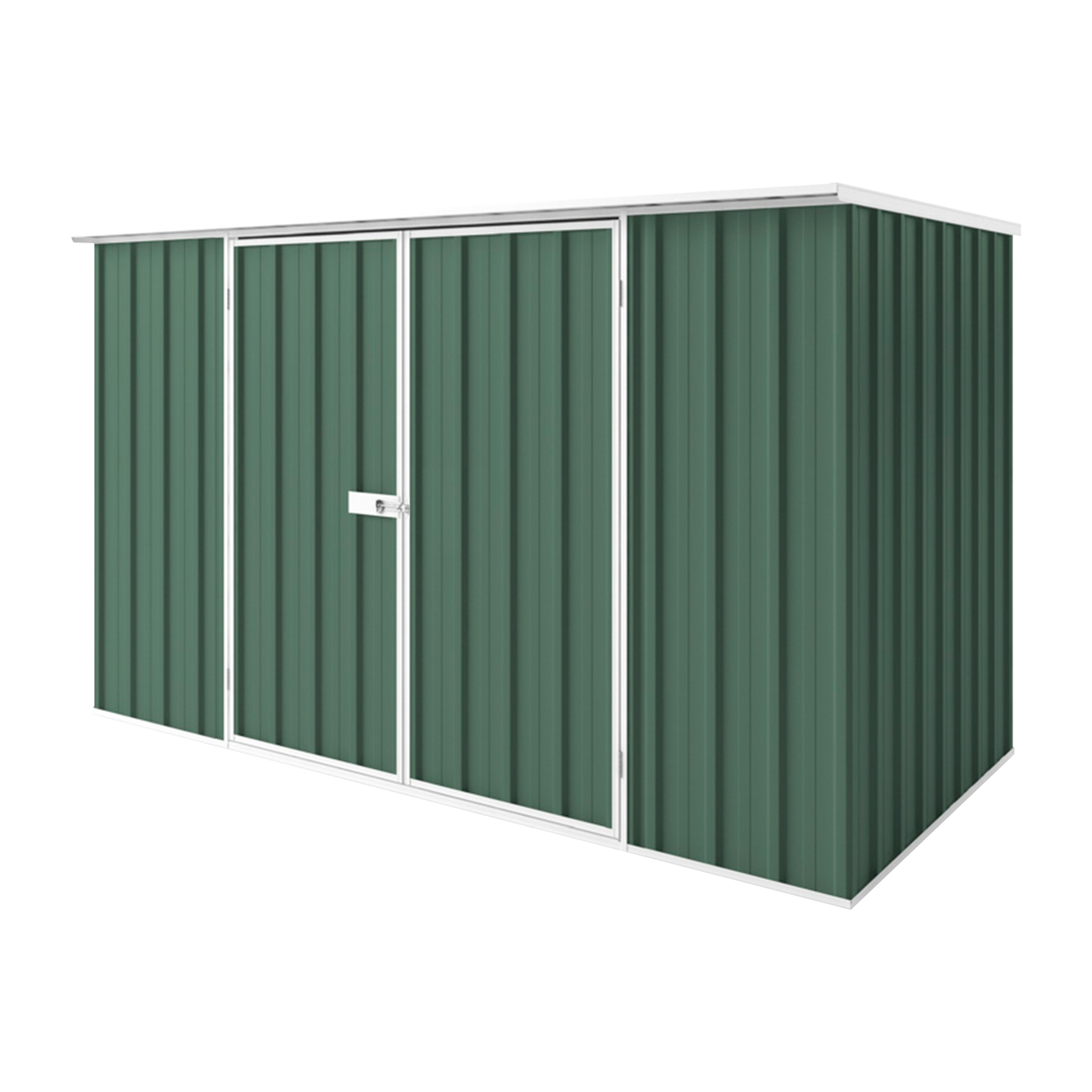 3m x 1.5m Flat Roof Garden Shed