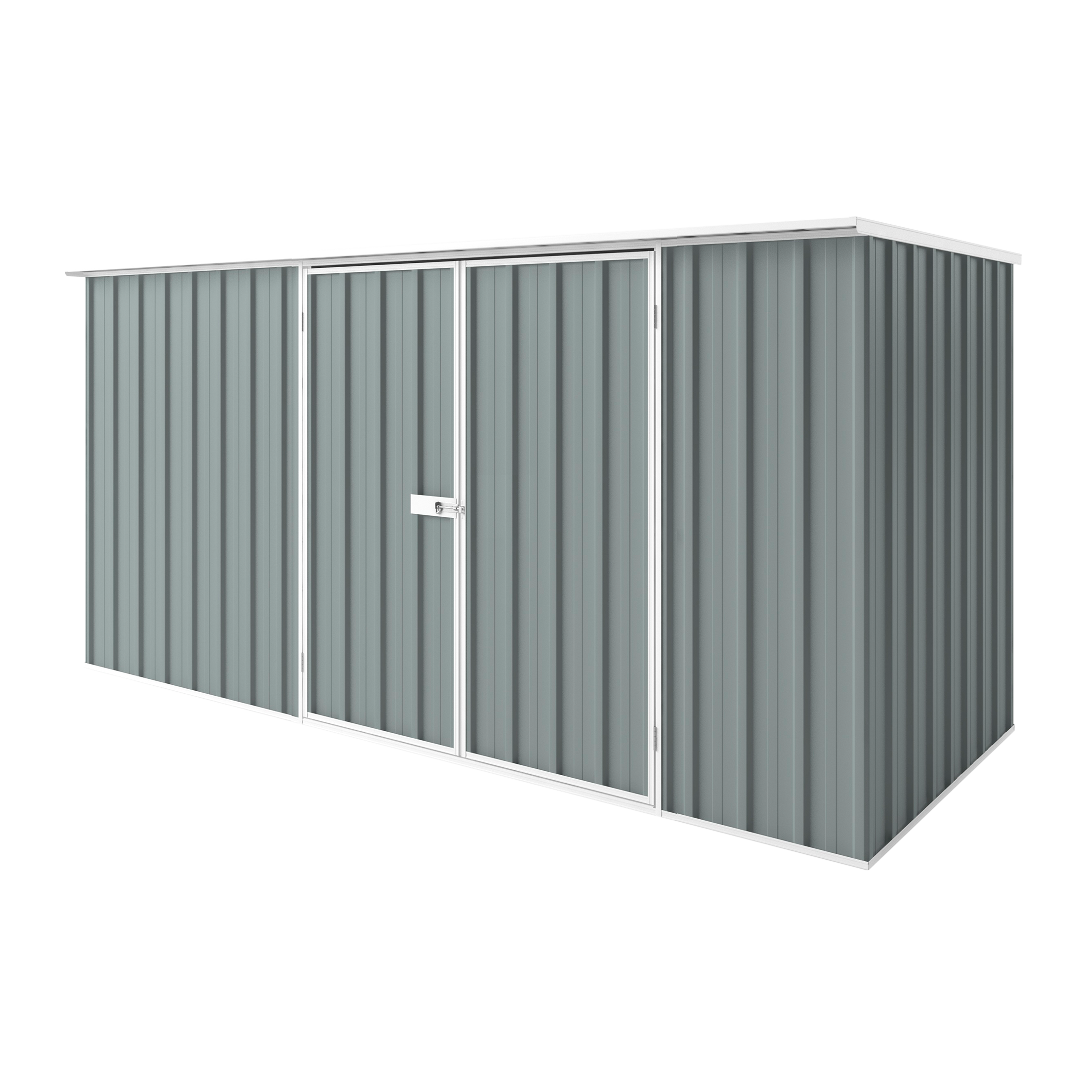 3.75m x 1.5m Flat Roof Garden Shed