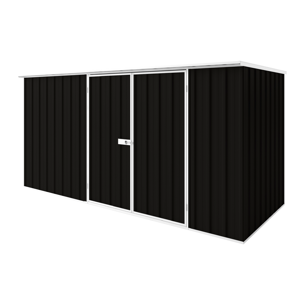 3.75m x 1.5m Flat Roof Garden Shed
