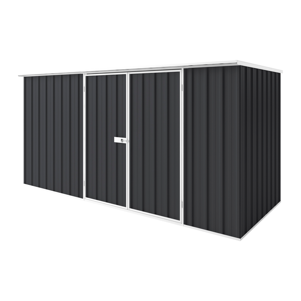 3.75m x 1.5m Flat Roof Garden Shed