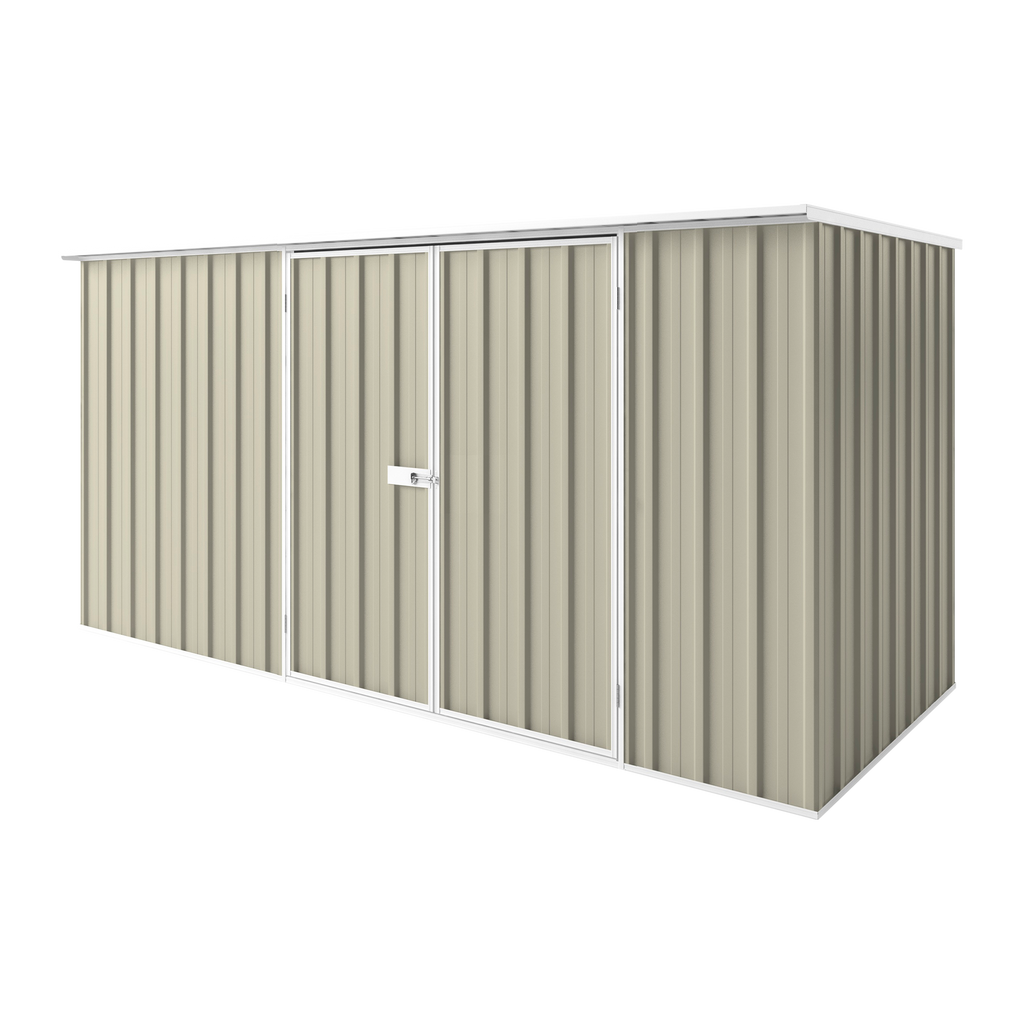 3.75m x 1.5m Flat Roof Garden Shed