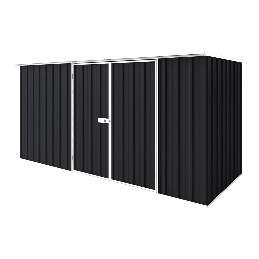 3.75m x 1.5m Flat Roof Garden Shed