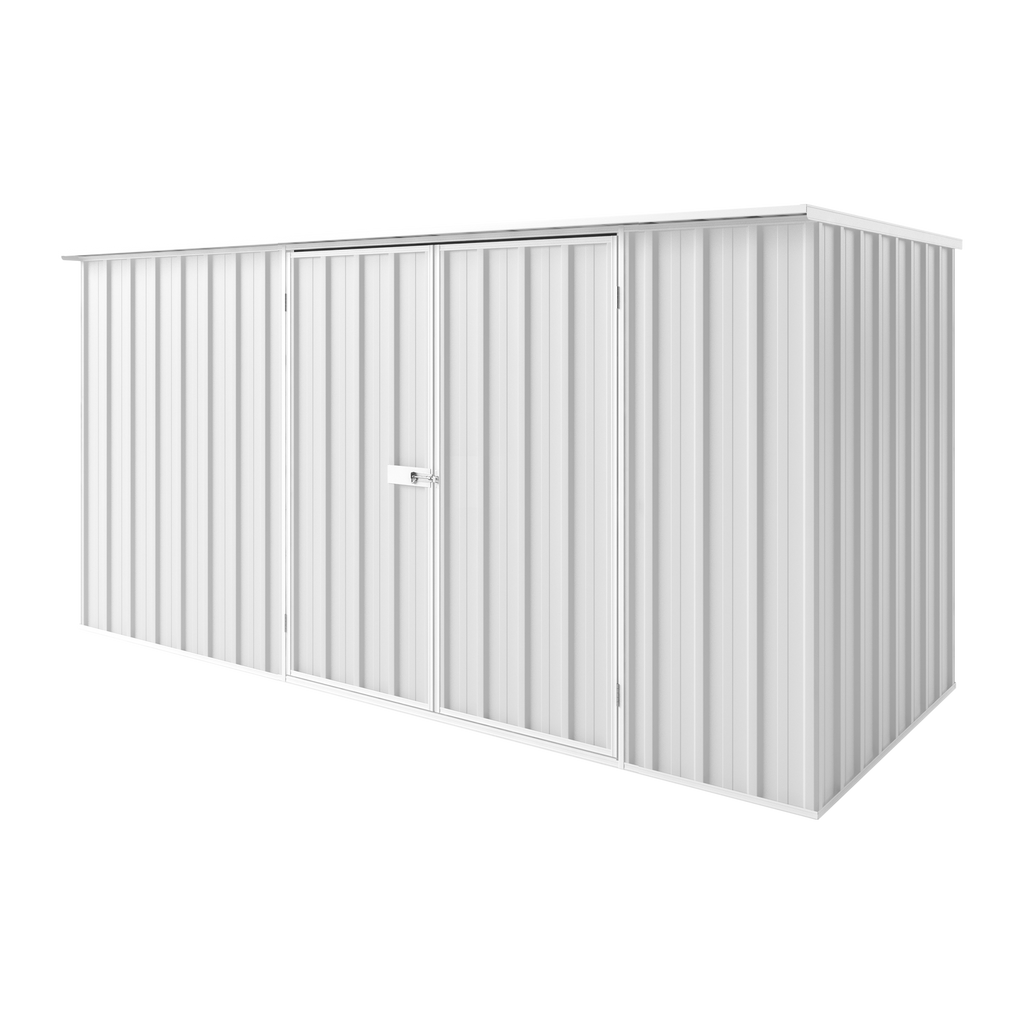 3.75m x 1.5m Flat Roof Garden Shed