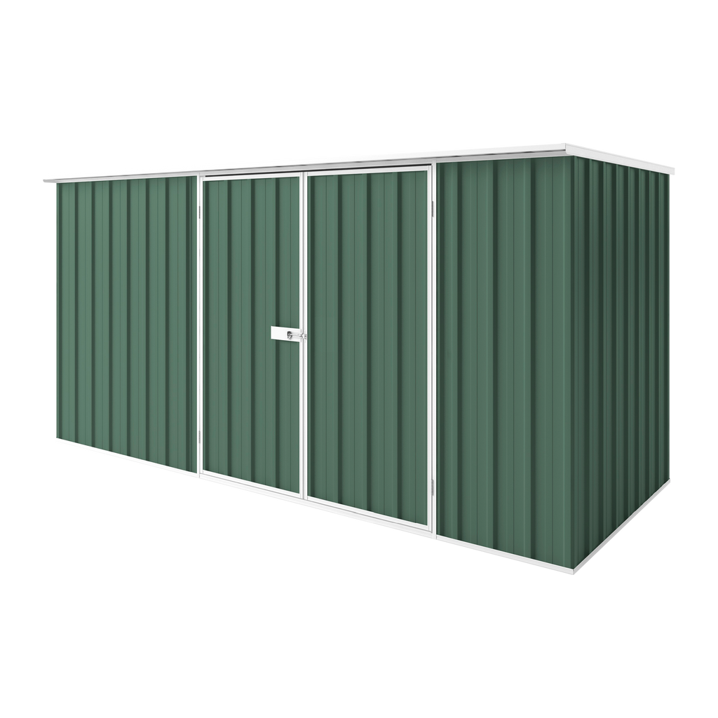 3.75m x 1.5m Flat Roof Garden Shed