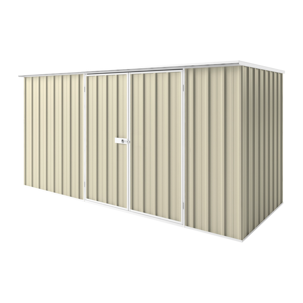 3.75m x 1.5m Flat Roof Garden Shed