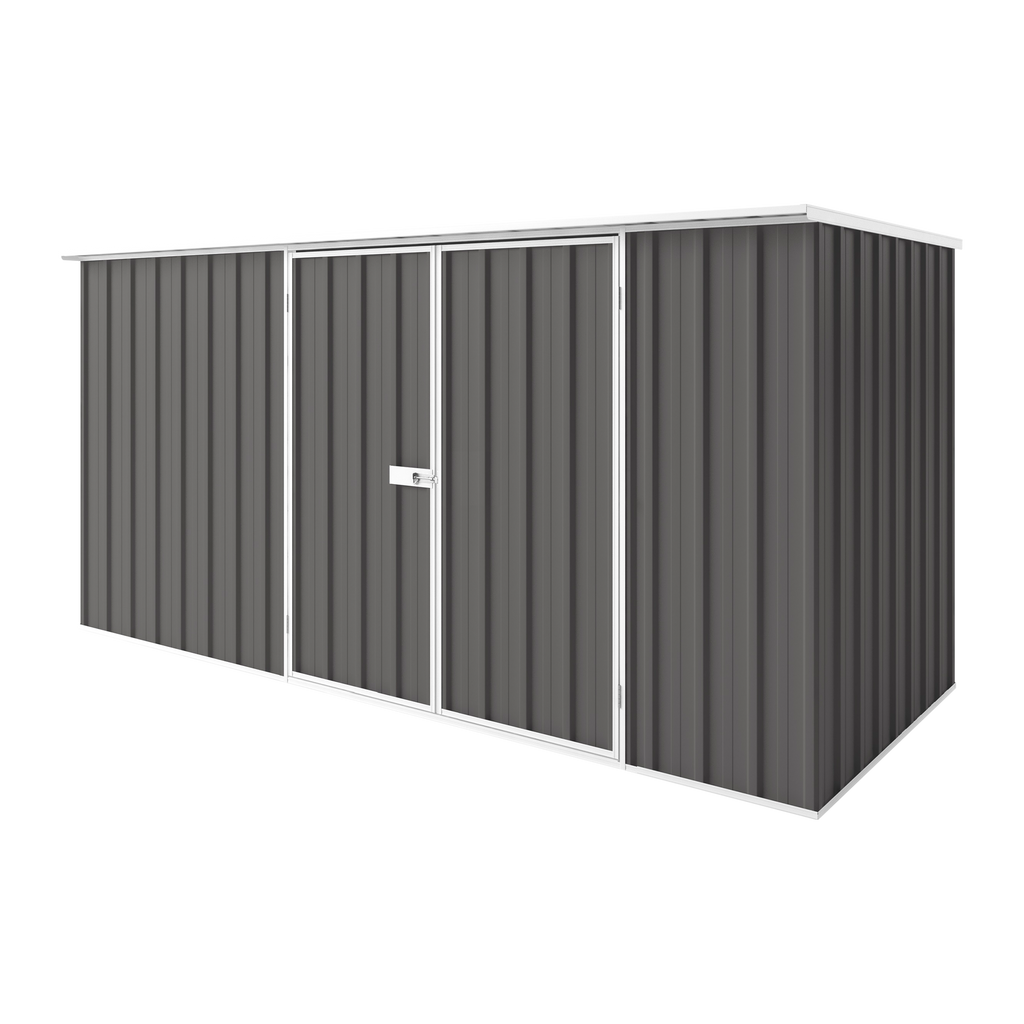 3.75m x 1.5m Flat Roof Garden Shed