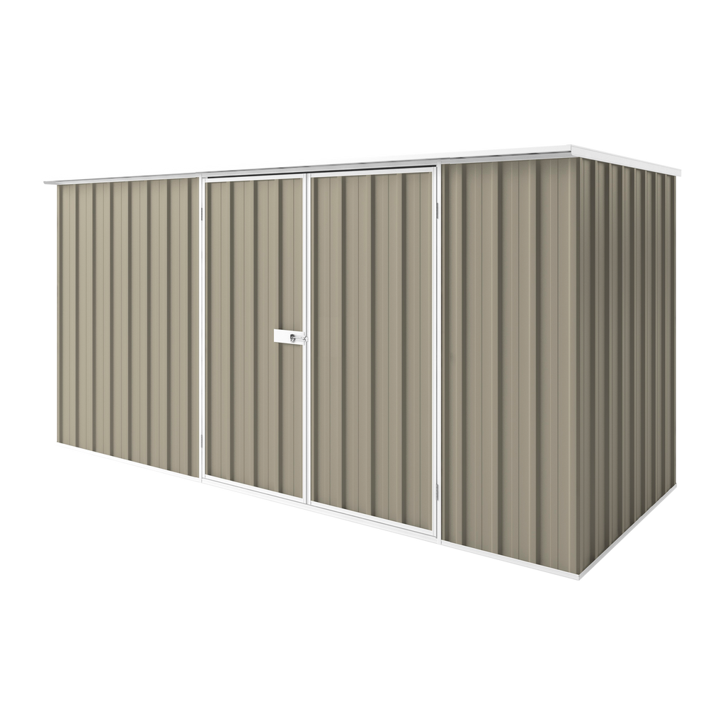 3.75m x 1.5m Flat Roof Garden Shed