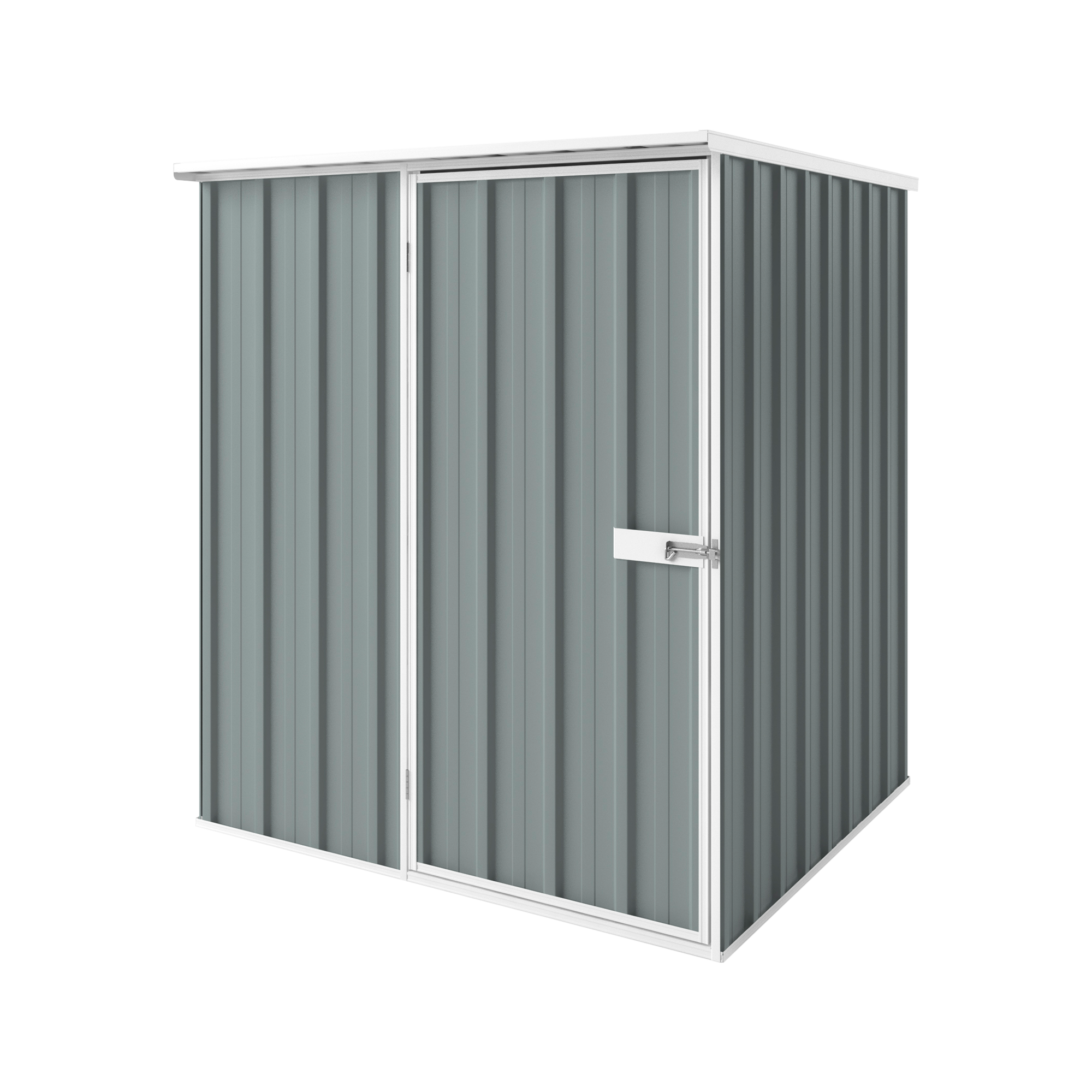 1.5m x 1.5m Flat Roof Garden Shed