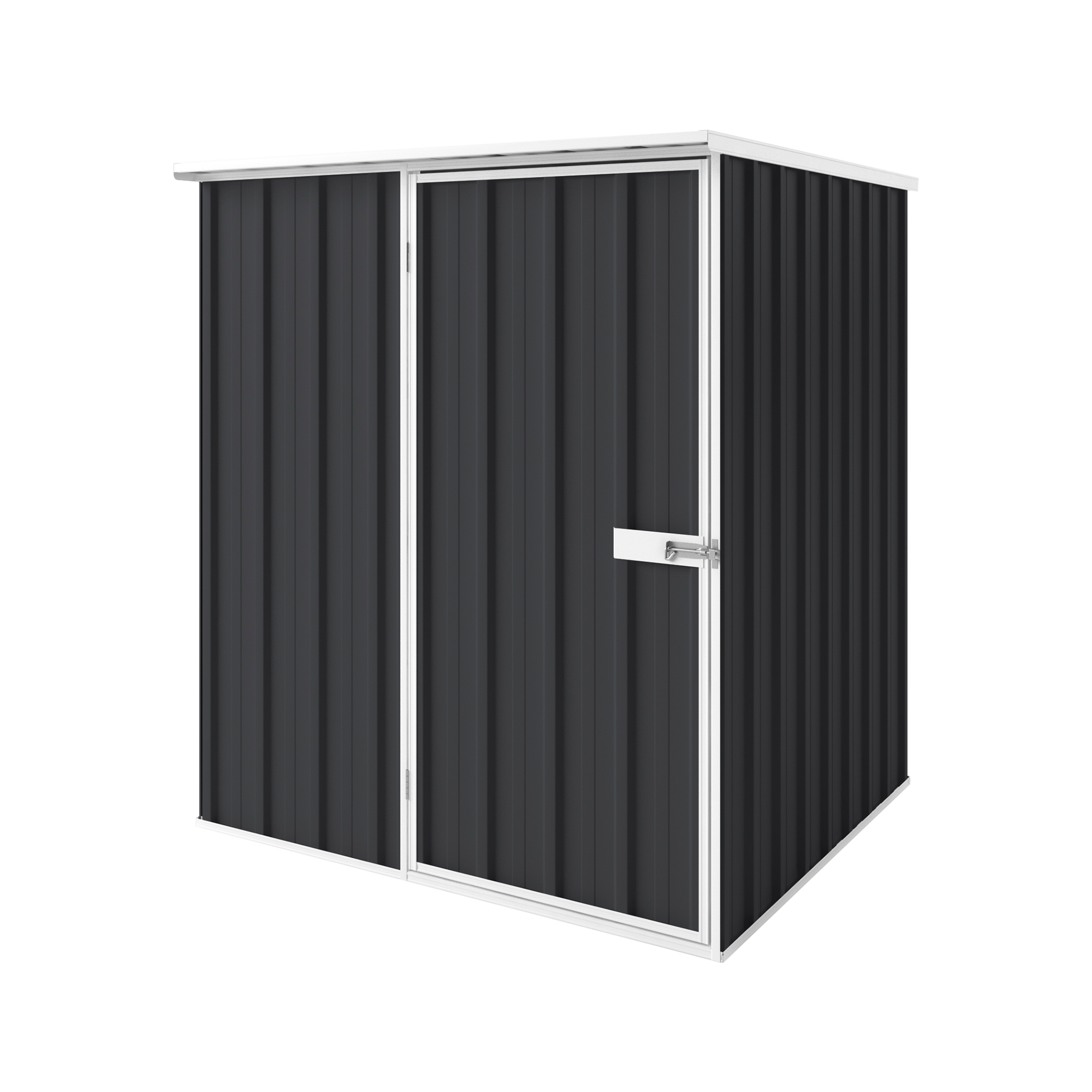 1.5m x 1.5m Flat Roof Garden Shed