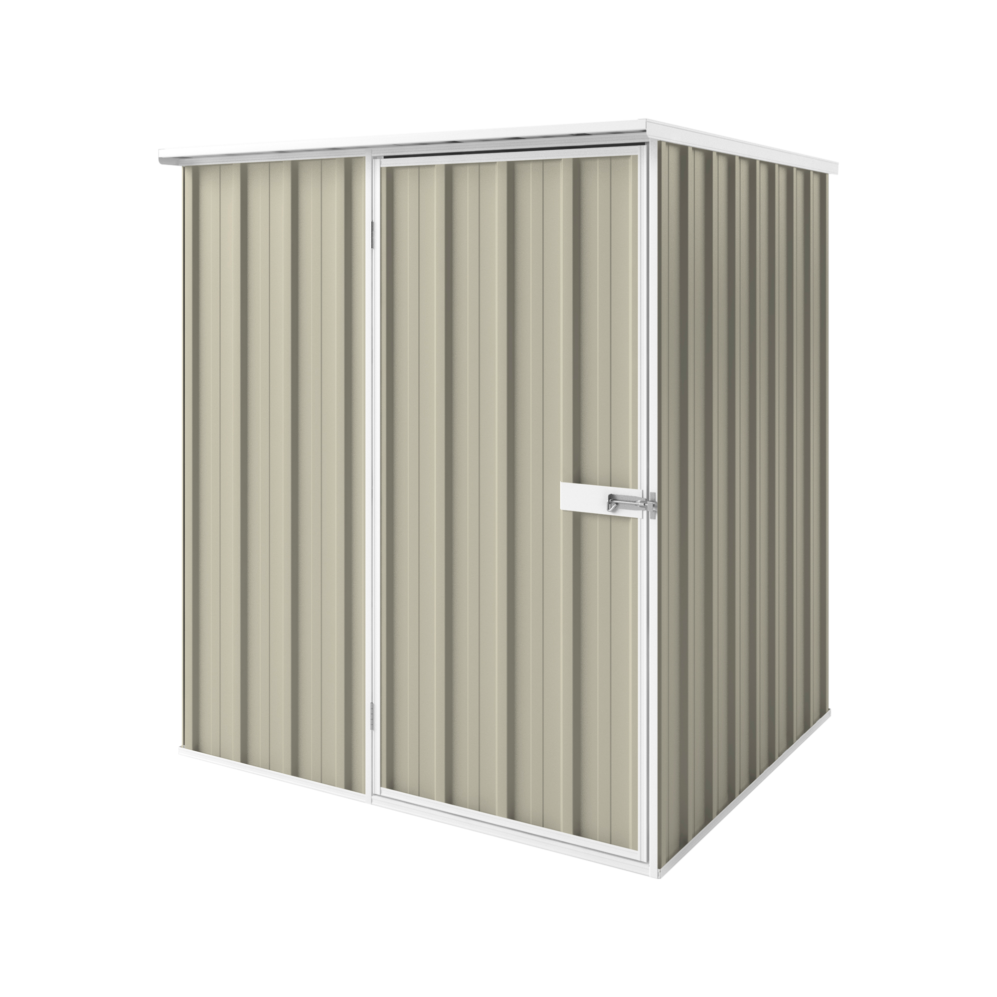 1.5m x 1.5m Flat Roof Garden Shed
