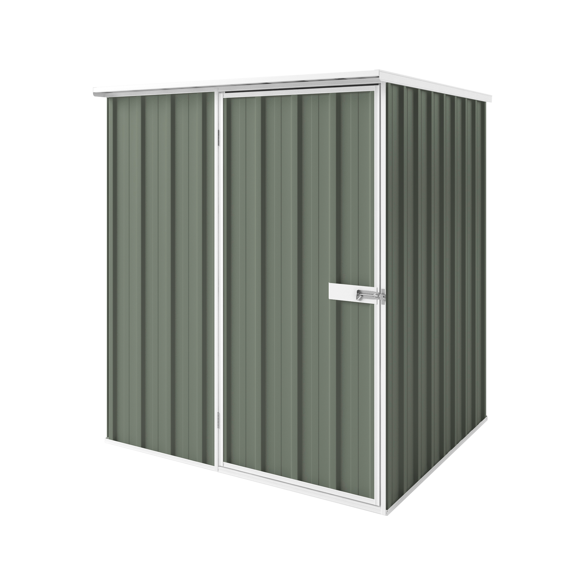 1.5m x 1.5m Flat Roof Garden Shed