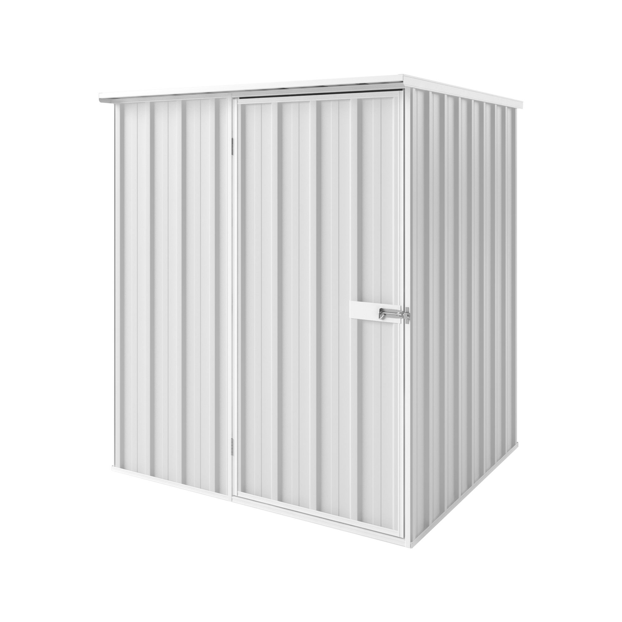 1.5m x 1.5m Flat Roof Garden Shed