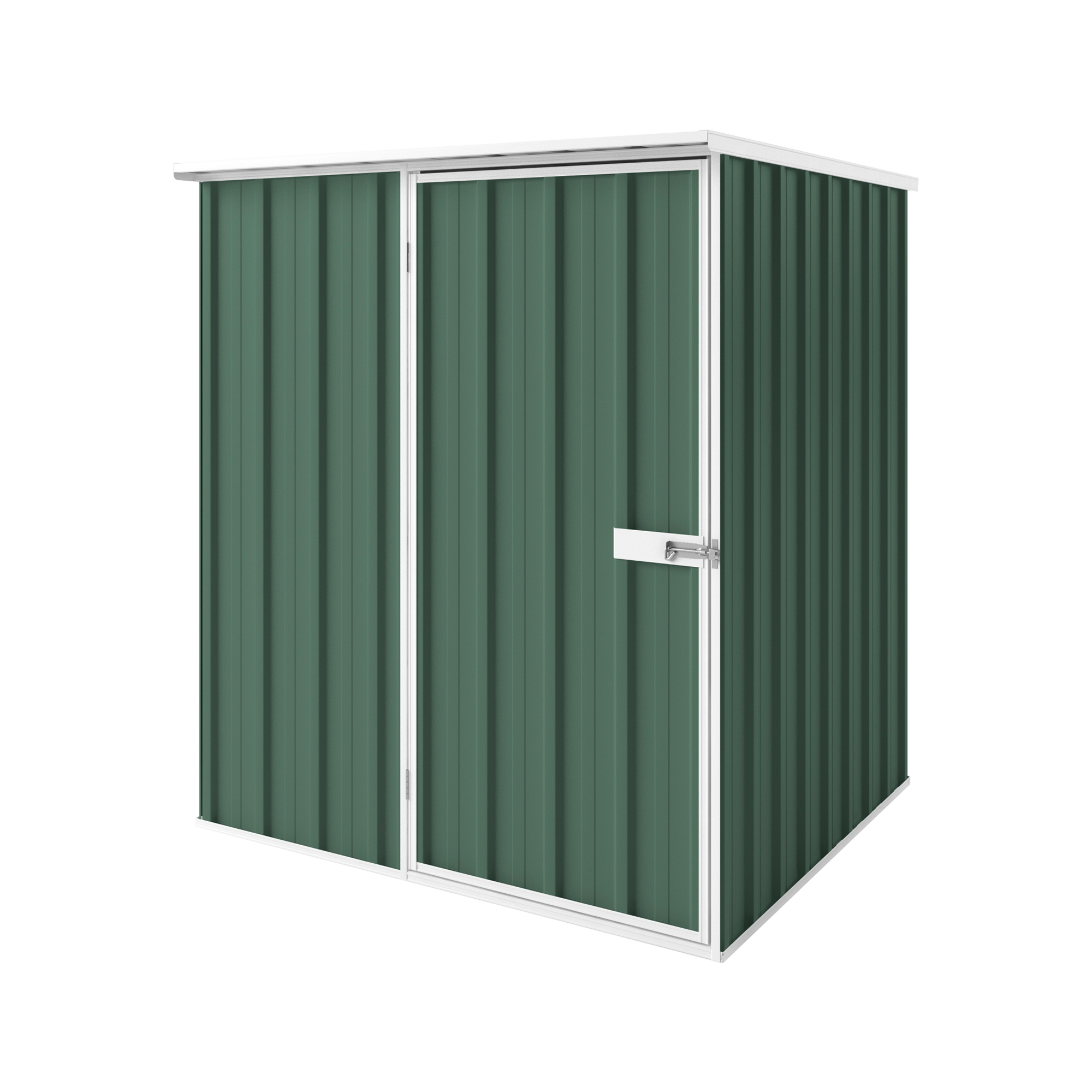 1.5m x 1.5m Flat Roof Garden Shed