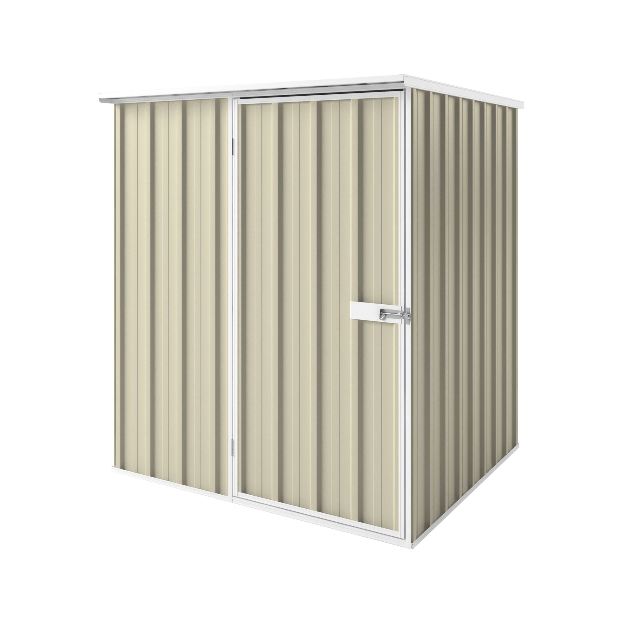 1.5m x 1.5m Flat Roof Garden Shed