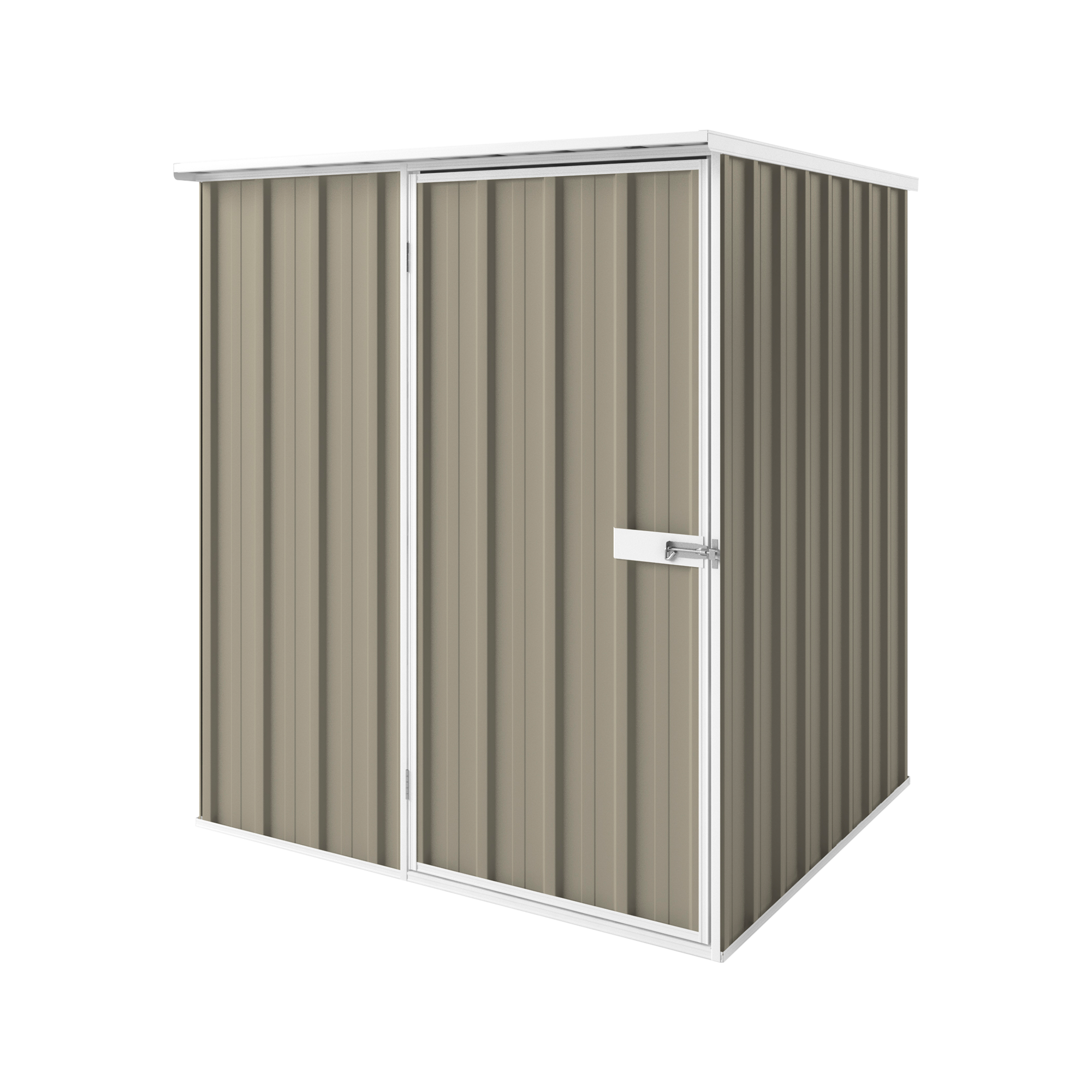 1.5m x 1.5m Flat Roof Garden Shed