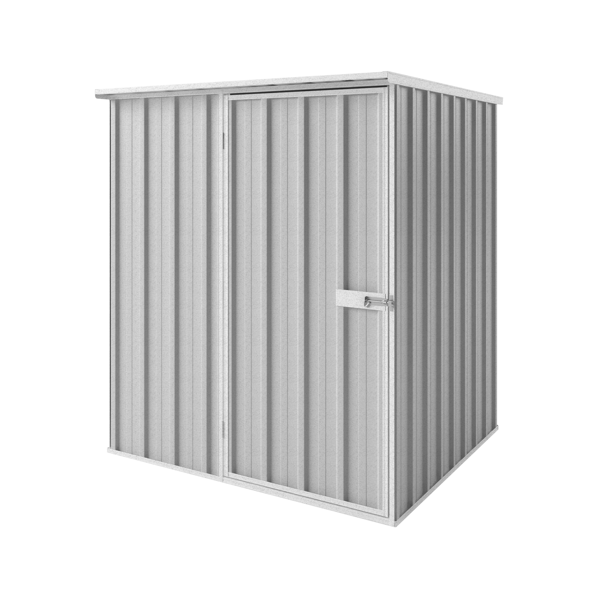 1.5m x 1.5m Flat Roof Garden Shed