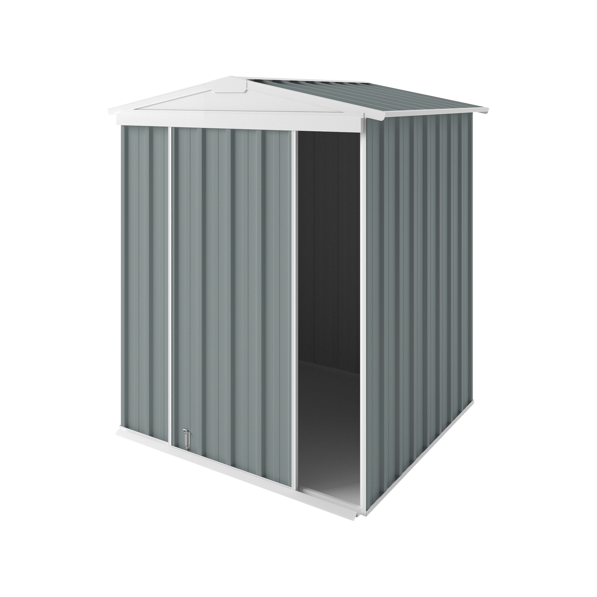 1.5m x 1.5m Gable Slider Garden Shed